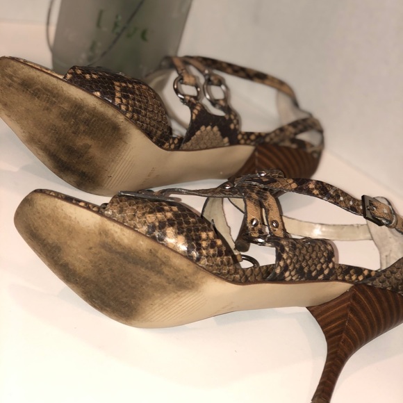 Nine West Snake Print Sandal - Picture 6 of 8